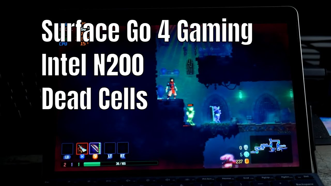 Surface Go 4 w/ Intel N200 Gaming - Dead Cells