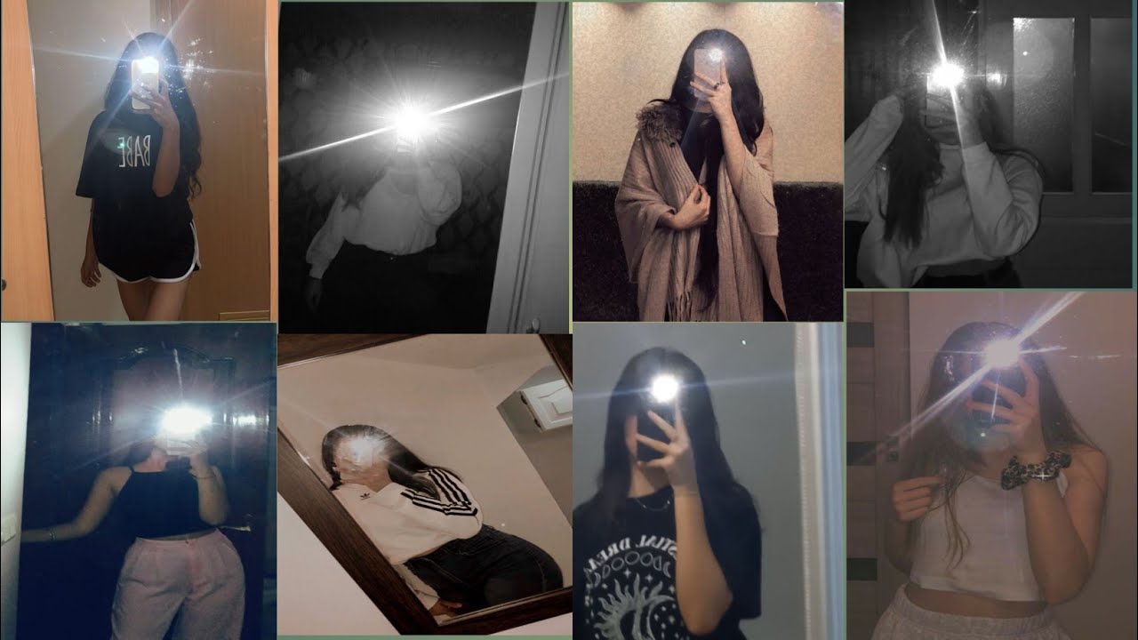 snapchat mirror selfie pose ideas 🌈 face hide mirror selfie pose dp profile pic||insta dpz