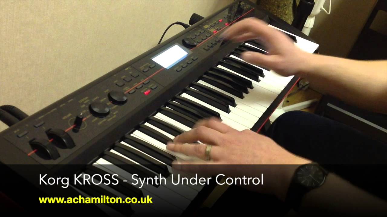 KORG KROSS Demo With Luke Edwards At A&C Hamilton