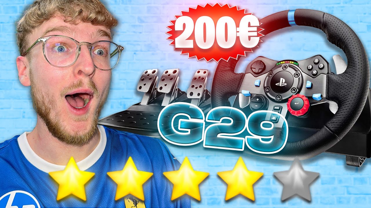 G29 das BESTE ANFÄNGER LENKRAD für 200€? - CutterLukas LENKRAD TEST
