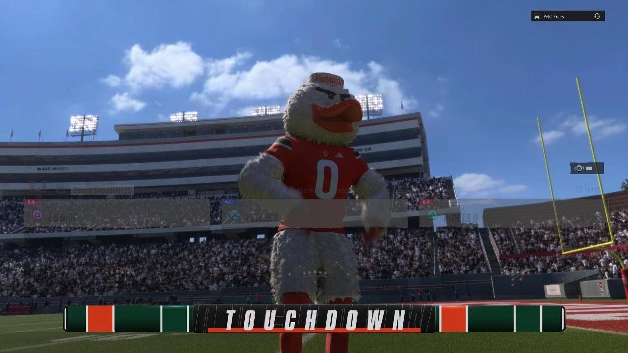 College Football 25 - Dymere Miller 55 Yard Touchdown