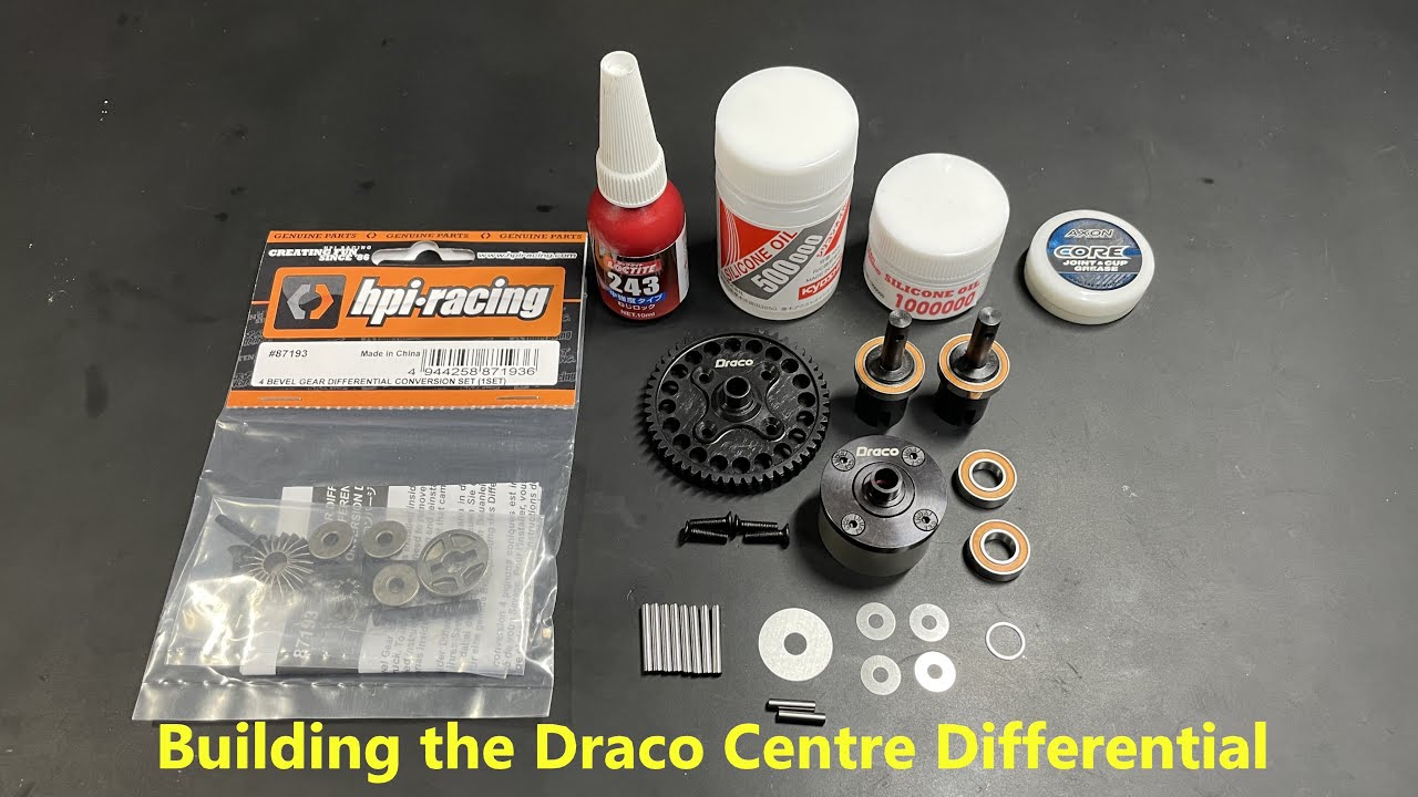 Как собрать центральный дифференциал Draco | Комплект для переоборудования в электрический диффер...
