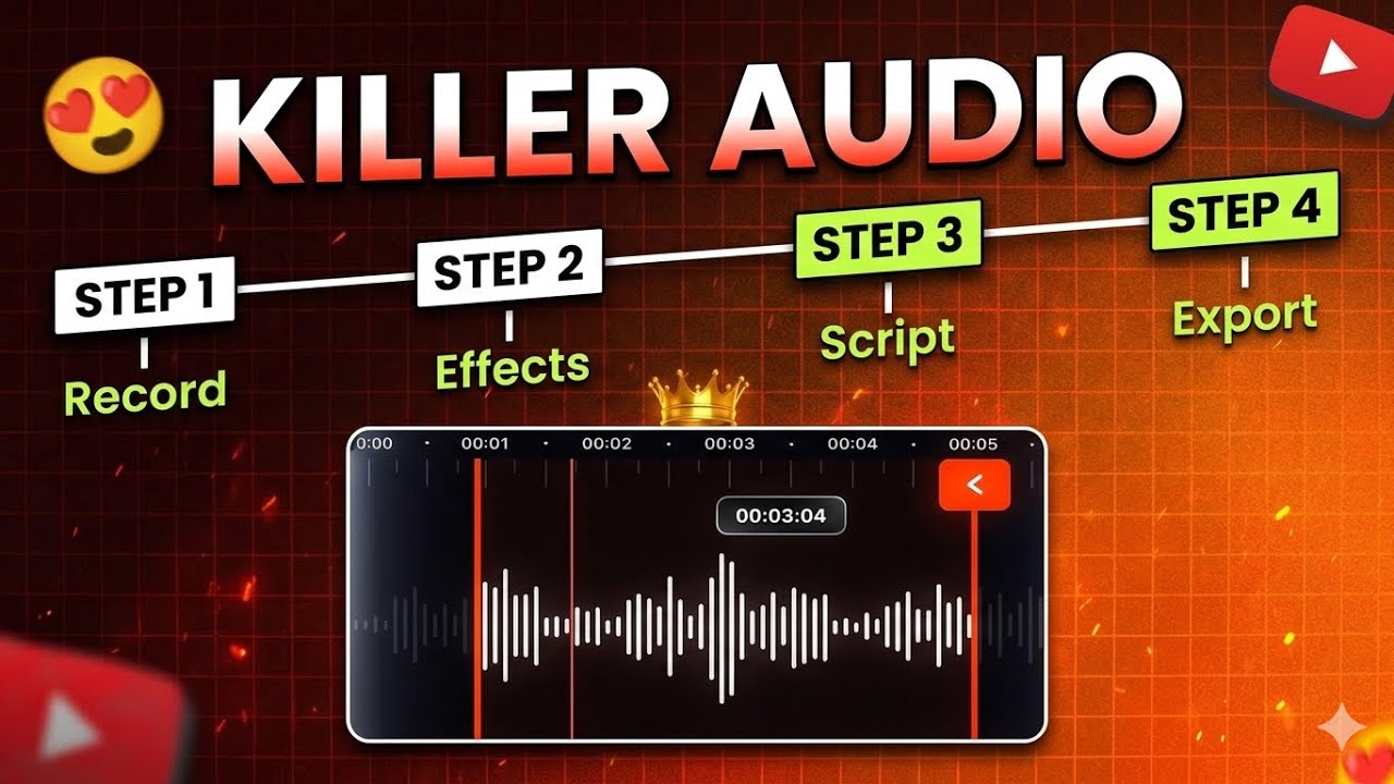 Bina Mic Professional Voice Kaise Record Kare? (No Noise Trick 🤫)#youtube #noise 