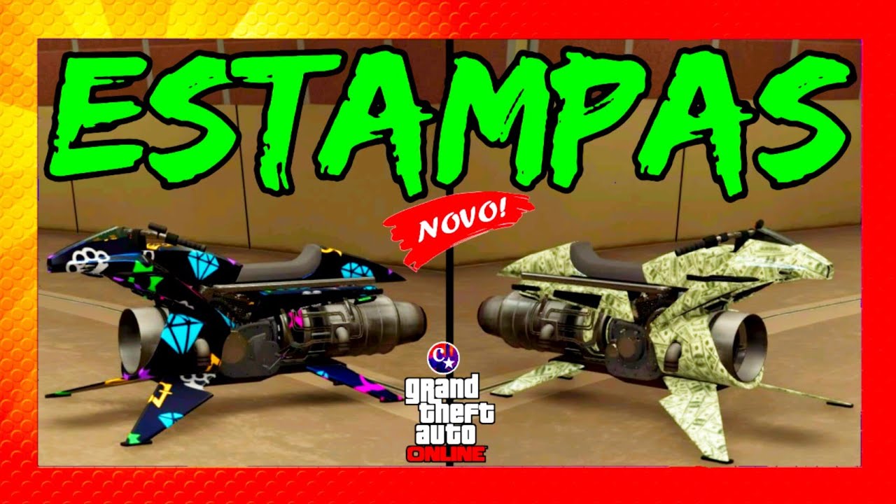 COLOCAR ESTAMPAS MODDED NA OPRESSOR MK2/PLACING MODDED PRINTS INTO THE MK2/VERY/GTA5 ONLINE/V.1.46
