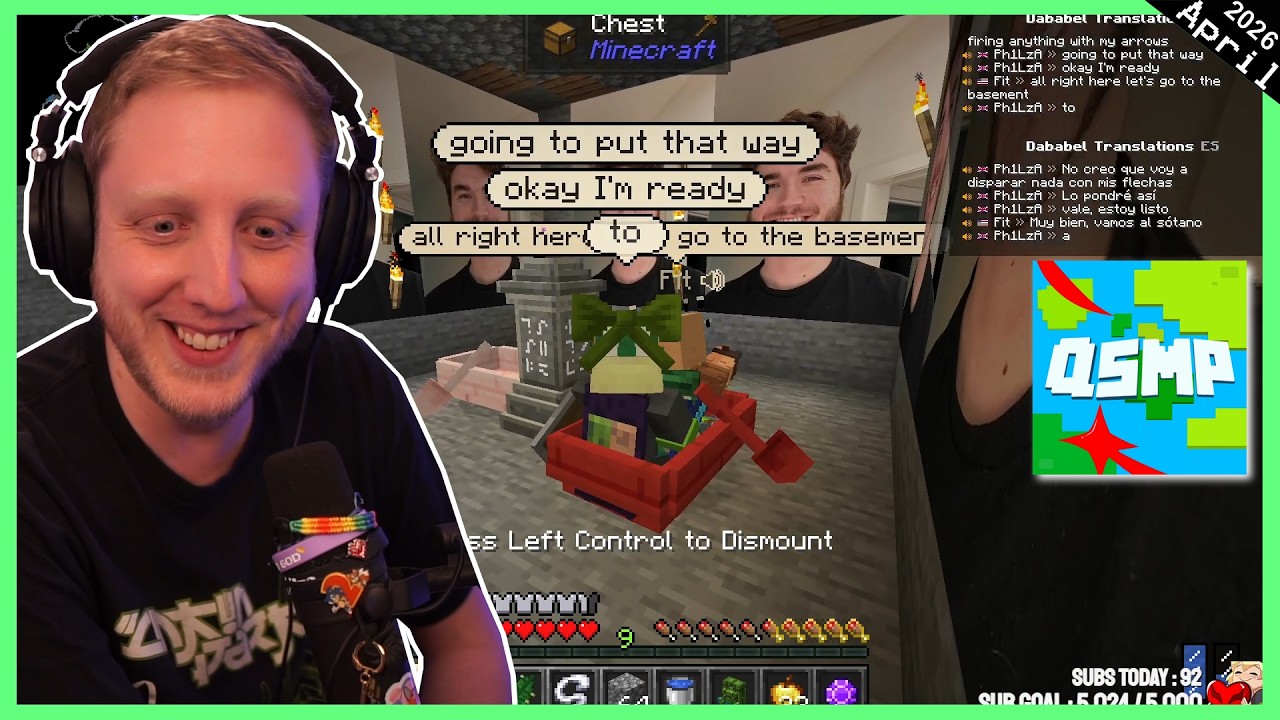 QSMP 2 &bull; SURELY we make a farm today???? - Philza VOD - Streamed on April 1 2026
