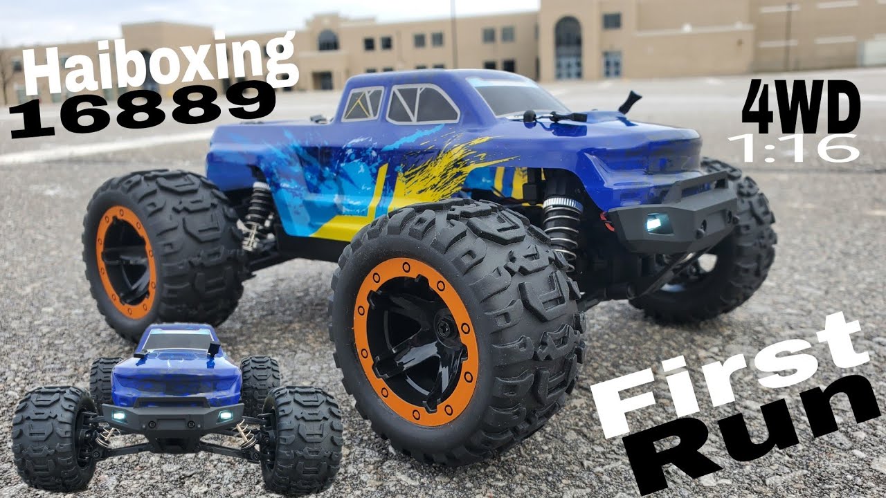Haiboxing HBX 16889 First Run (1:16 Scale, 4WD Truck) It's a good one👍🏼