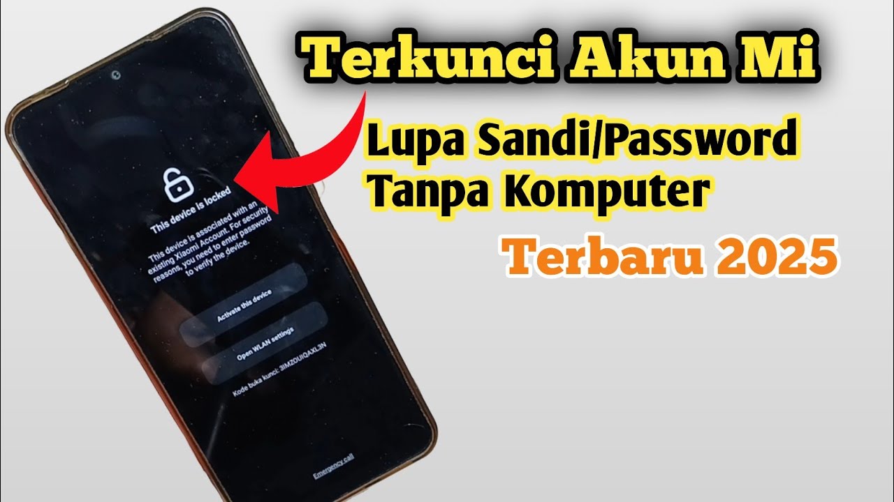 Cara Membuka Akun Mi Lupa Sandi Terkunci Terbaru 2025