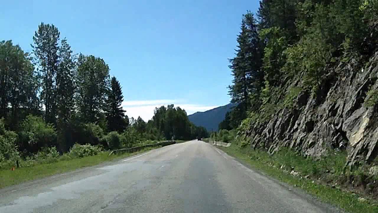 US Highway 2 around Glacier National Park: to East Glacier Dashcam