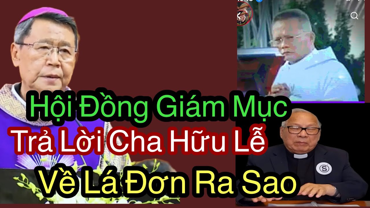Hội Đồng Giám Mục Trả Lời Cha Hữu Lễ Về Lá Đơn Ra Sao - ĐGM Nguyễn Văn Khảm