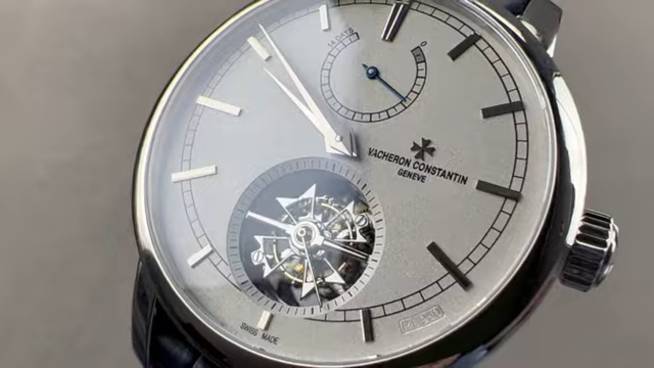 Обзор часов Vacheron Constantin Traditionnelle 14 Day Tourbillon LE 89000/000P-9843 VC
