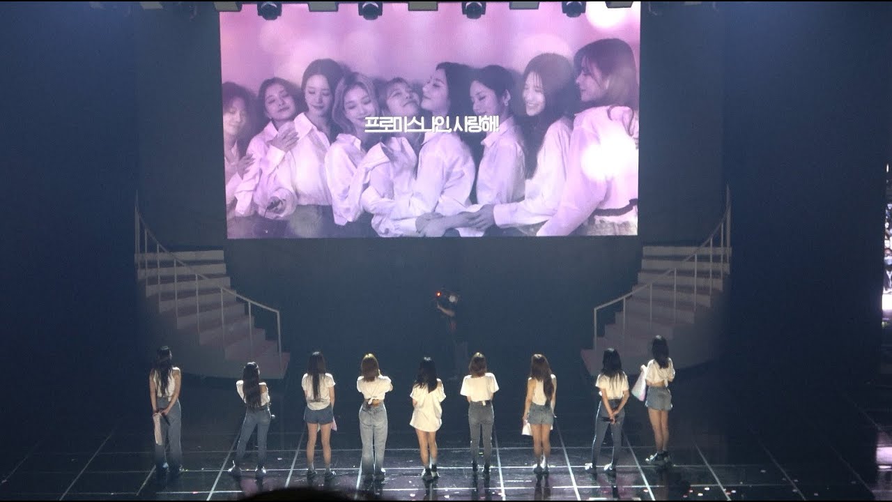 220424 fromis day 3일차(마지막날) 영상편지 + 소감 멘트 직캠