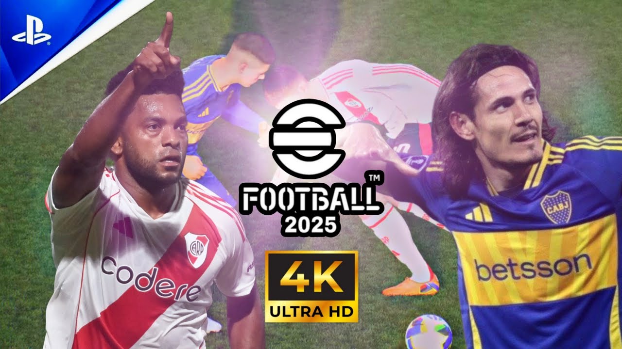 eFootball 2025: River vs. Boca | Gameplay PS5 4K HDR 60 FPS