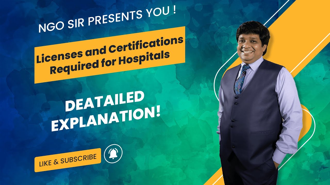HOSPITAL STARTUP IN INDIA REQUIRED LICENCES || भारत में अस्पताल स्टार्टअप के लिए आवश्यक लाइसेंस ||