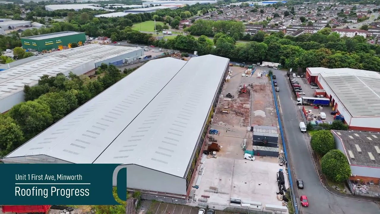 Roofing Progress: Unit 1, First Ave, Minworth