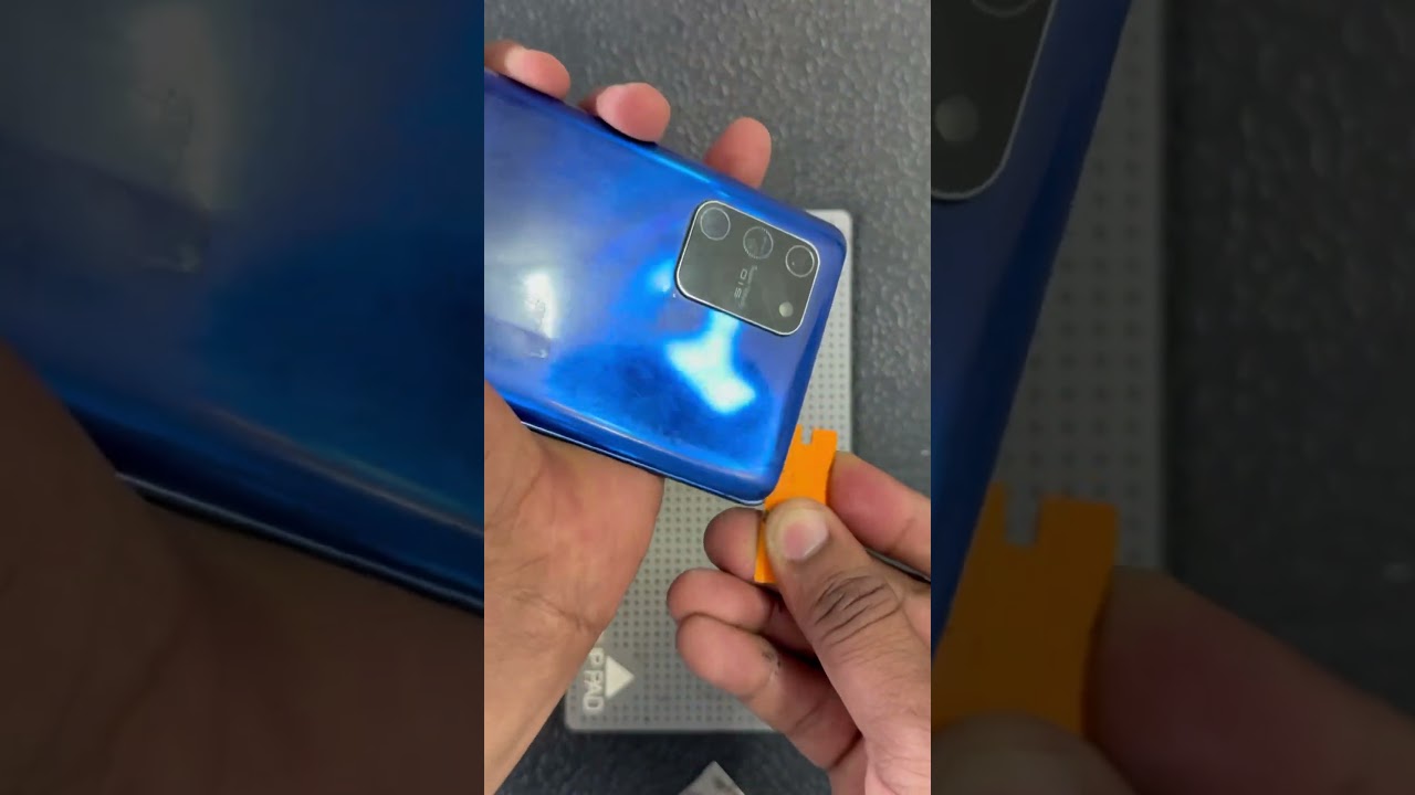 Samsung s10 lite  back remove