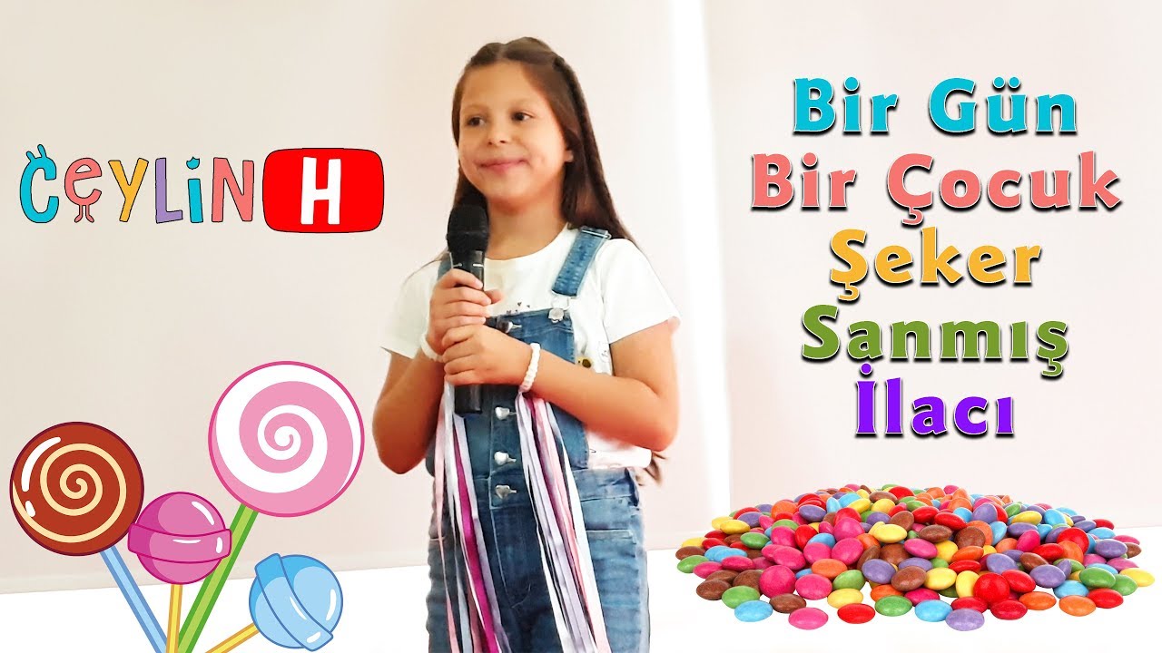 Ceylin-H | Mini Konser Bir Gün Bir Çocuk Şeker Sanmış İlacı Nursery Rhymes & Songs Pretend Play Game