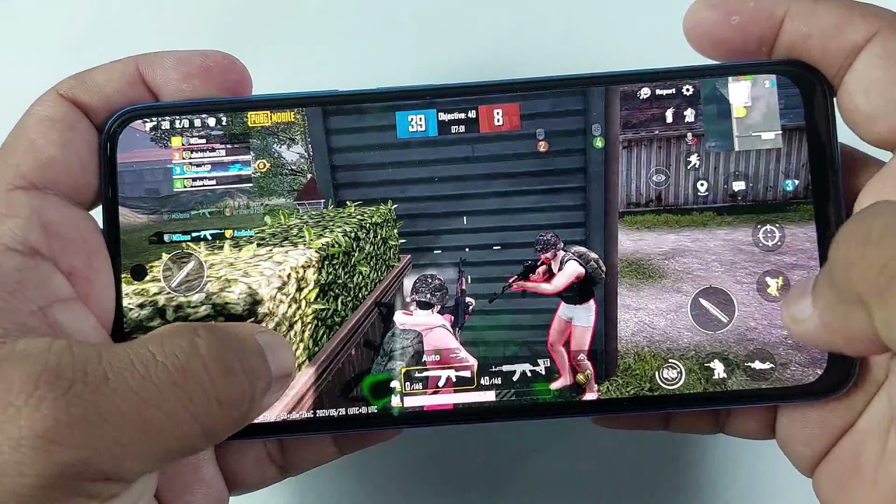 Redmi Note 10s Test Game PUBG Mobile + Gyro Test | Helio G95, 6Gb