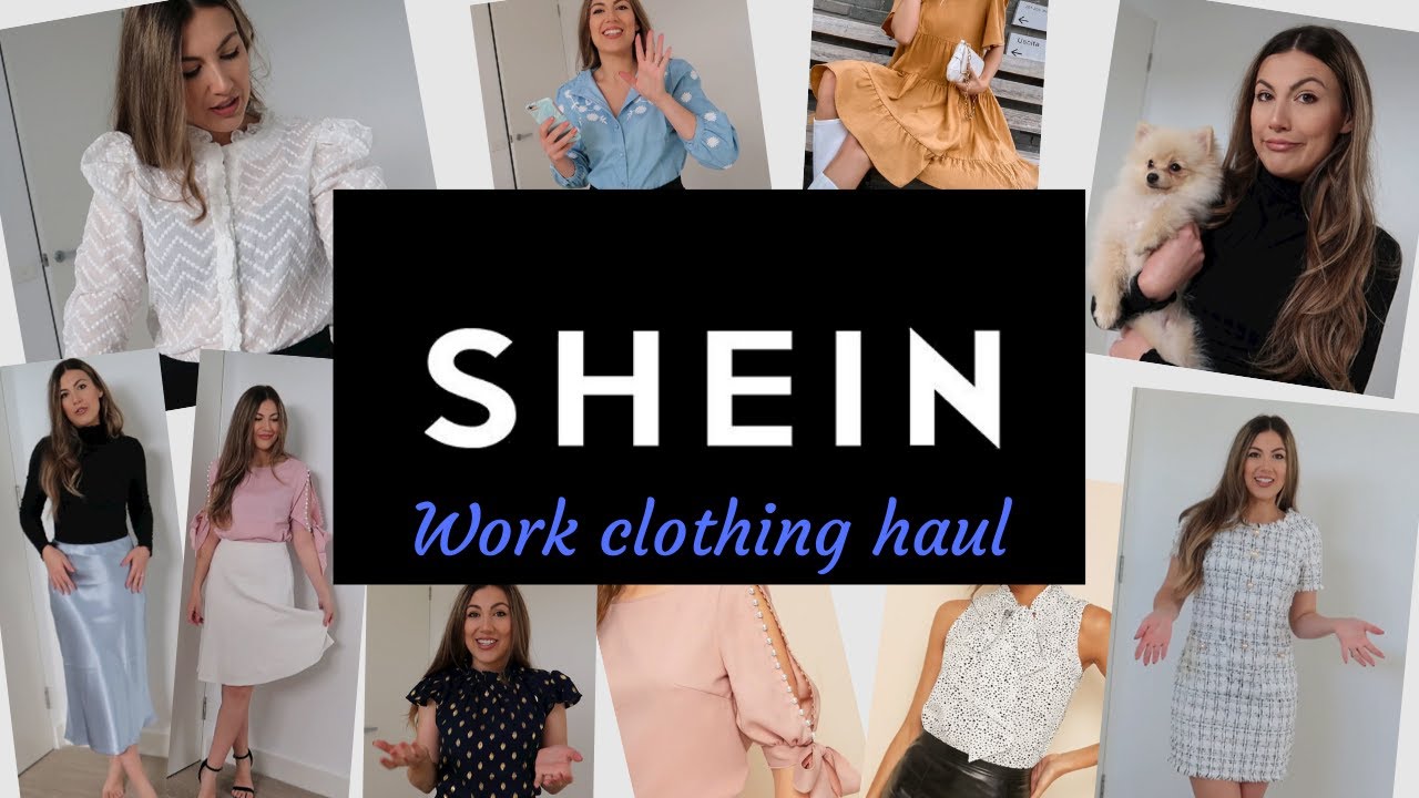 SHEIN Work Clothing Haul | Try On Clothing Haul
