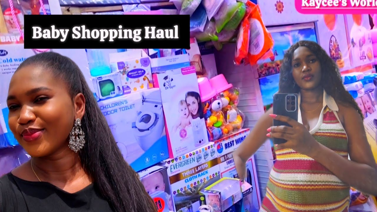 Nesting | First Baby shopping  at 8months  pregnancy #market #babyitems #newborn