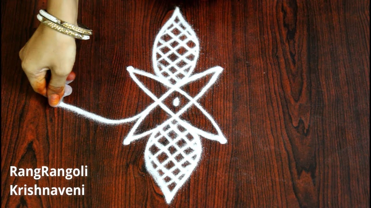 Easy & Simple Rangoli Designs with 2*2 dots | Small Daily Kolams | Latest Muggulu | RangRangoli