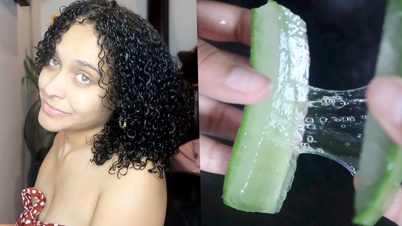 DIY HAIR GROWTH ALOE AMLA LEAVE IN CONDITIONER(amazing for curls!)