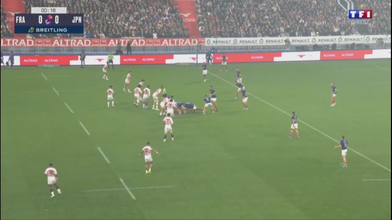 FRANCE - JAPON     (Rugby : Test d'automne : 09/11/2024 : Match en intégralité sur TF1)