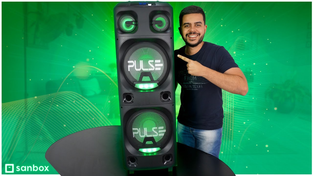 BATIDA MONSTRA! Caixa Amplificada SP500 PULSE MULTILASER!