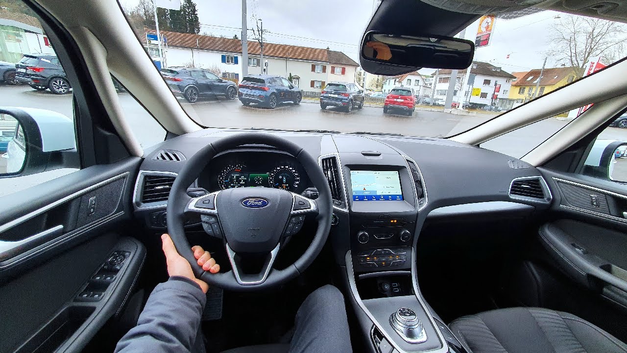 New Ford S-MAX Hybrid 2022 Test Drive POV