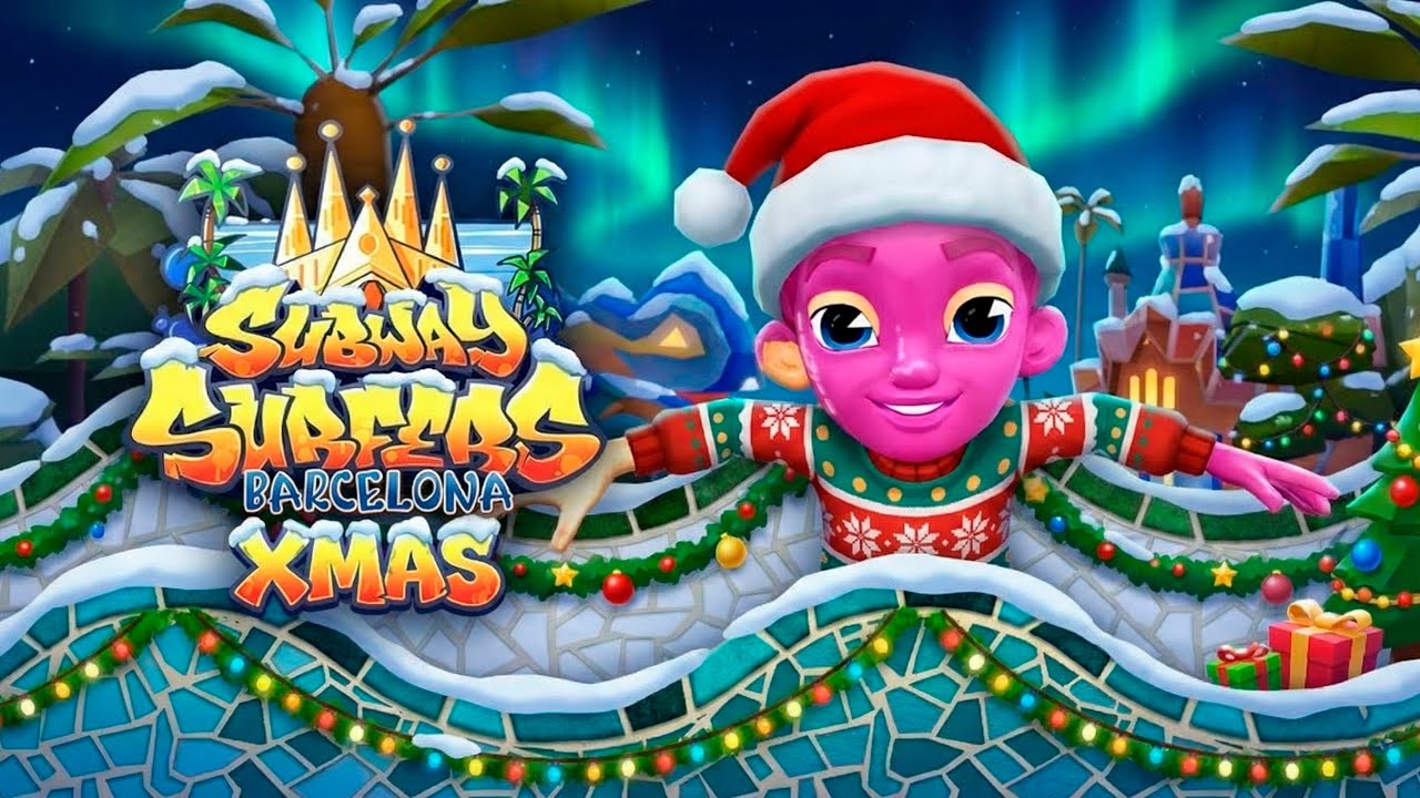 Subway Surfers BARCELONA XMAS 2022 : CLOCKWORK JHONNY FULL GAMEPLAY