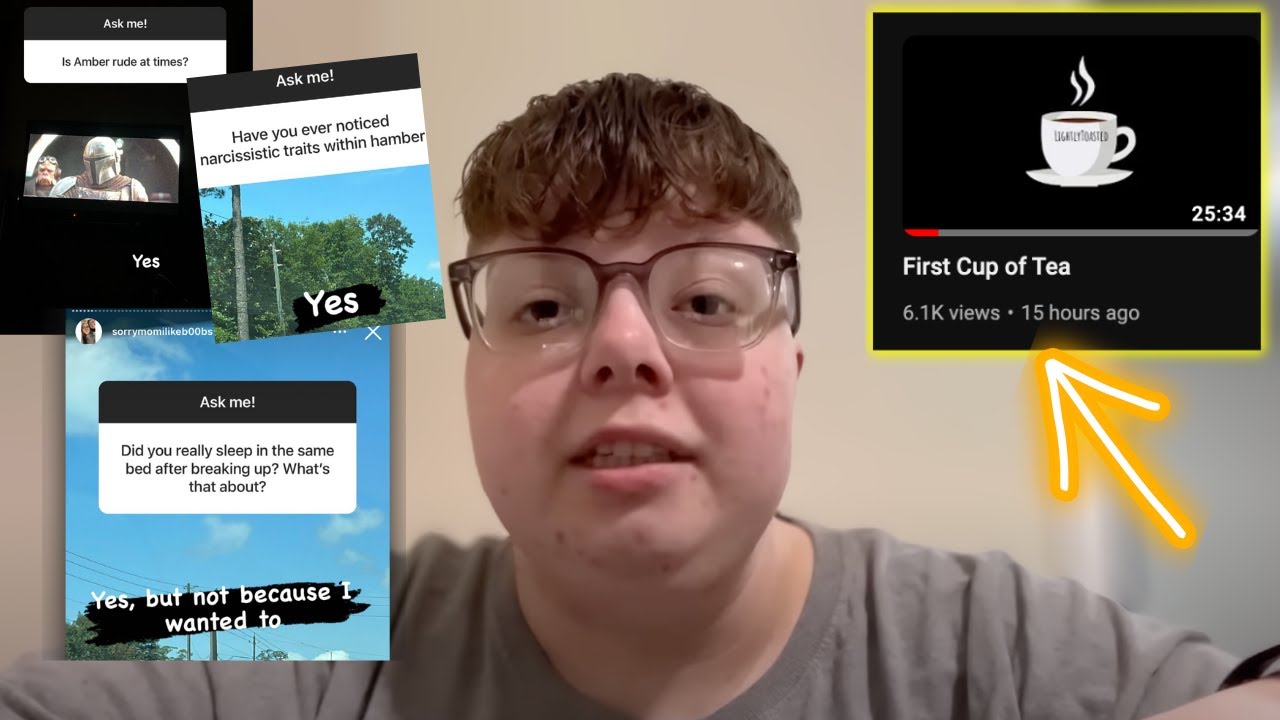 Destiny serves up our first cup of tea 🫖