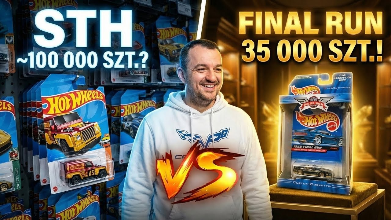 Martwa legenda HOT WHEELS kontra błyszczący STH? Wybrałem historię!