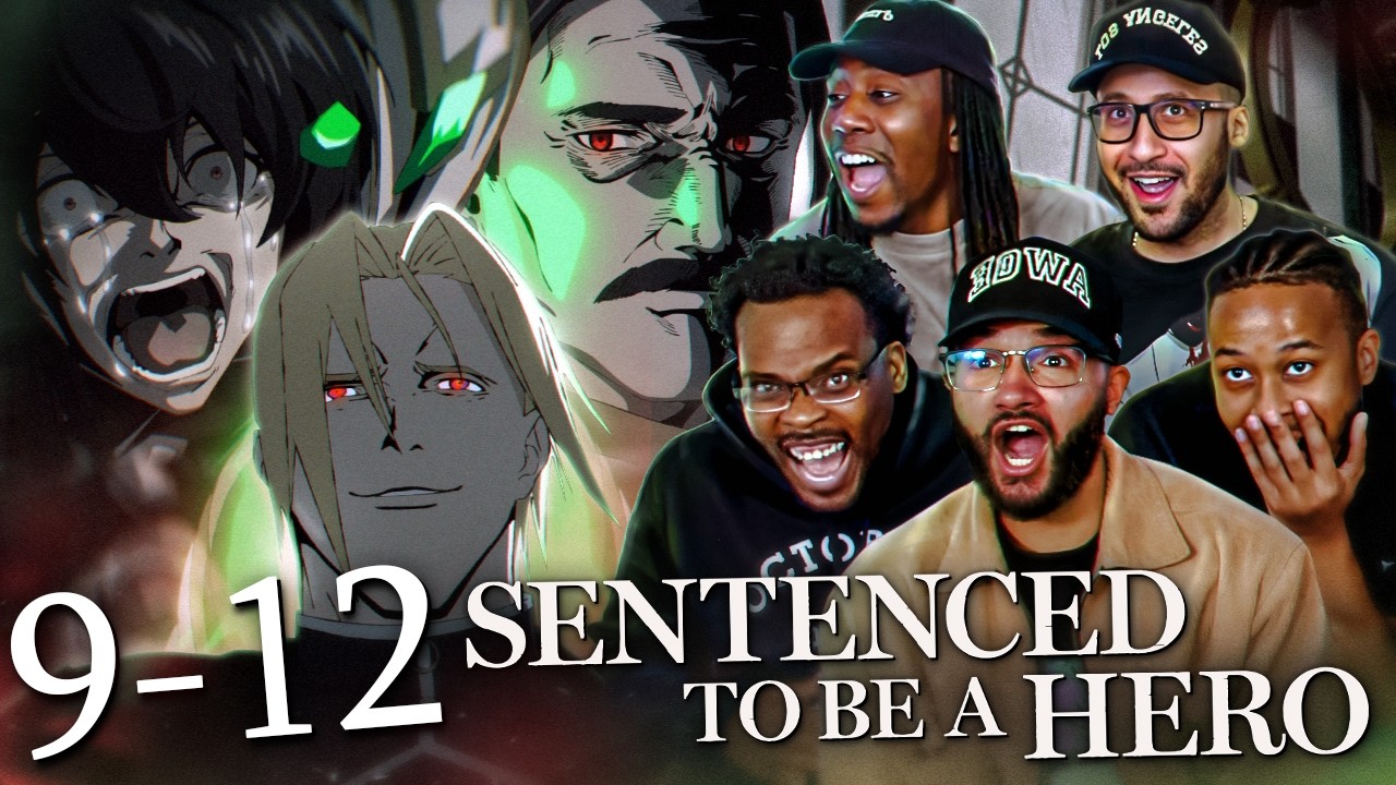 THIS FINALE WAS PEAK! RTTV Reacts to Sentenced To Be a Hero Ep.9-12