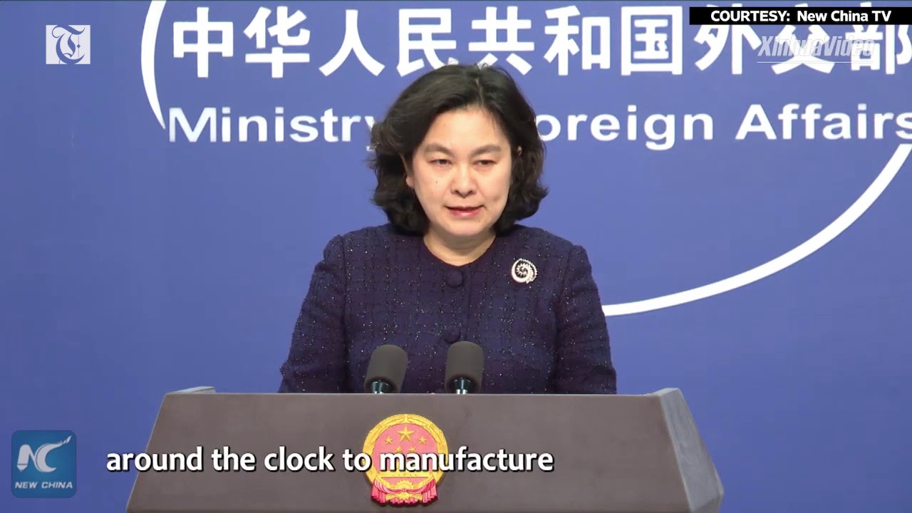 China responds to U.S. rejecting entry of KN95 masks