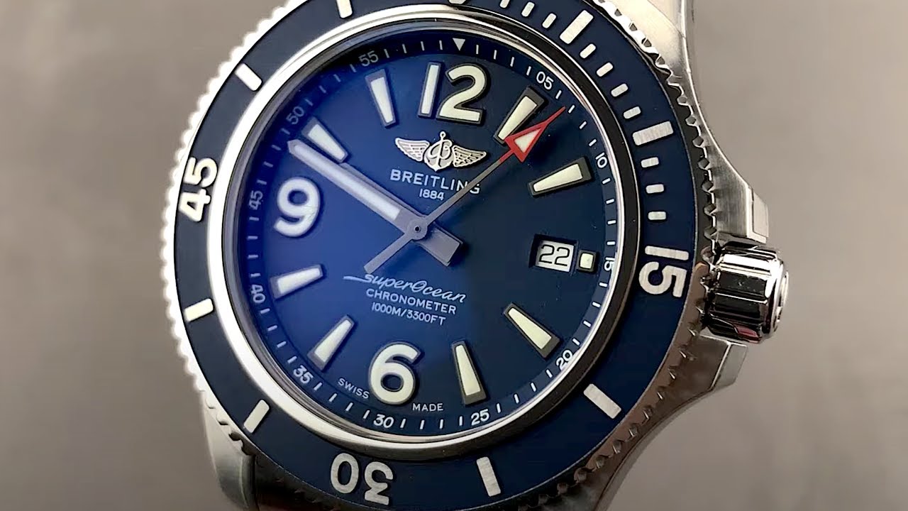 Breitling Superocean Automatic 44mm A17367D81C1A1 - Hands-On Review and Feature Overview