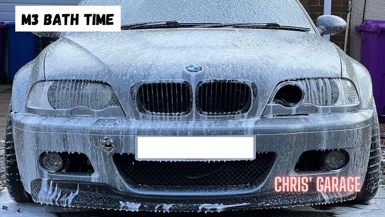 BMW E46 M3  |  Maintenance Wash  |  'Clubsport' build M3 Gets A Bath!
