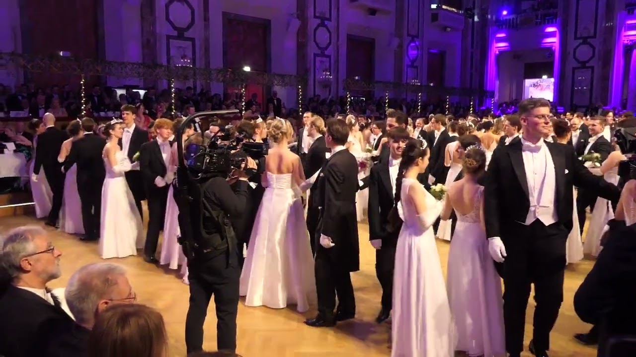 Juristenball 2025, Wien, Balleröffnung