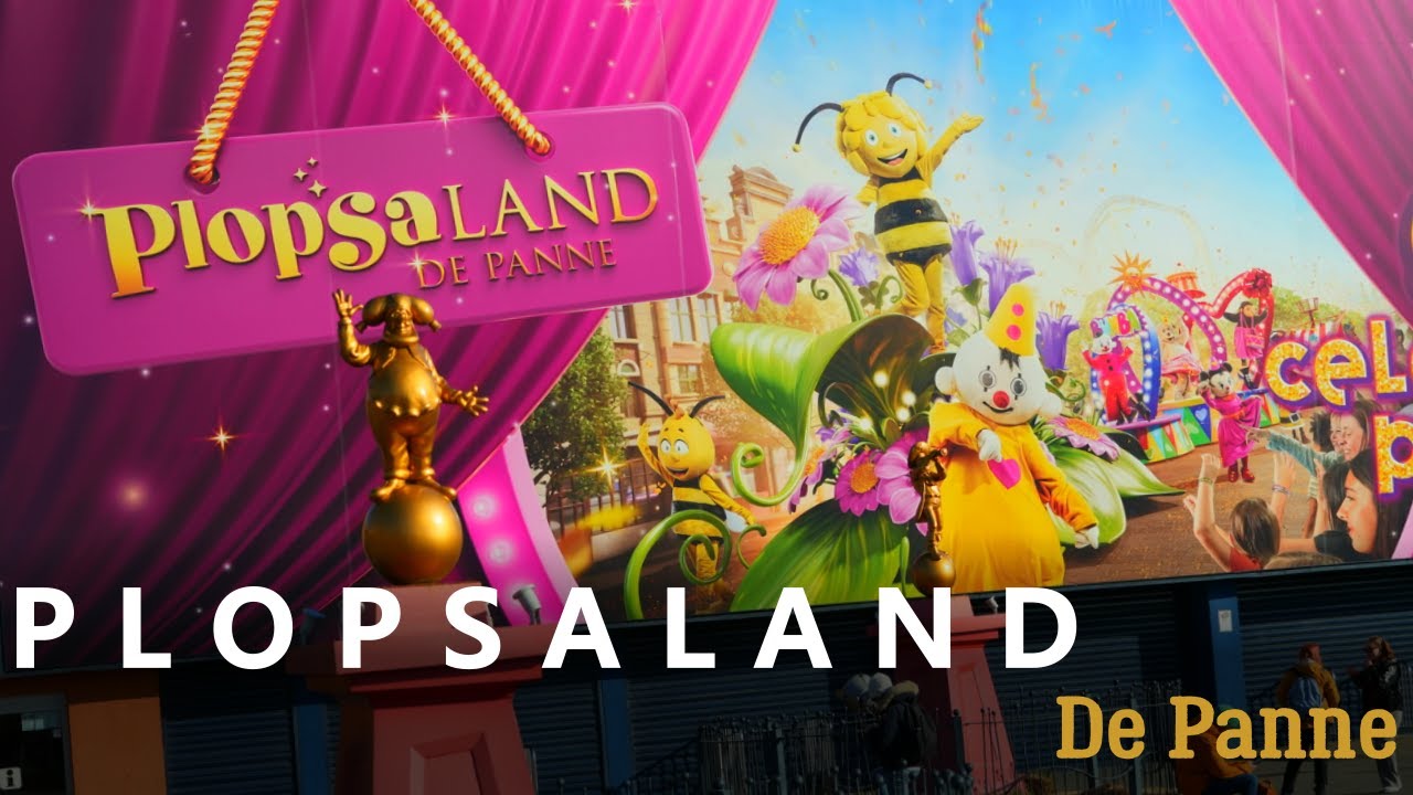Plopsaland De Panne Belgium 2025 (4K)