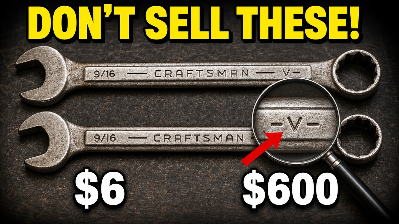 How to Tell If Your Old Craftsman Tools Are Actually Worth Money