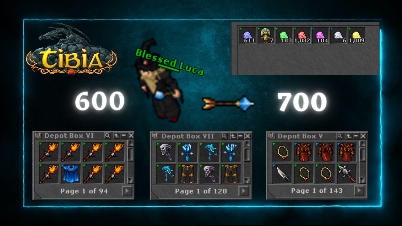 700 WBITY! Potężny zarobek?! | Tibia