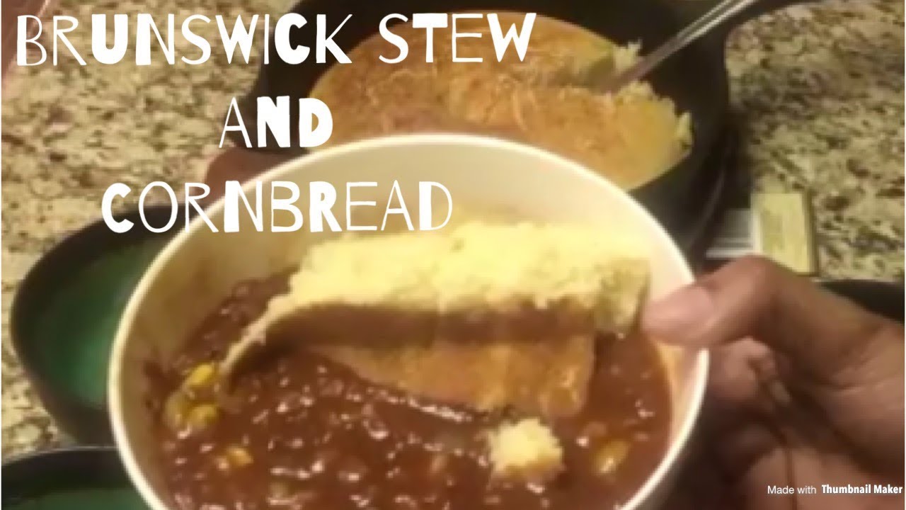 It's Fall Ya'll! Brunswick Stew and Homemade Cornbread in less than an hour!!