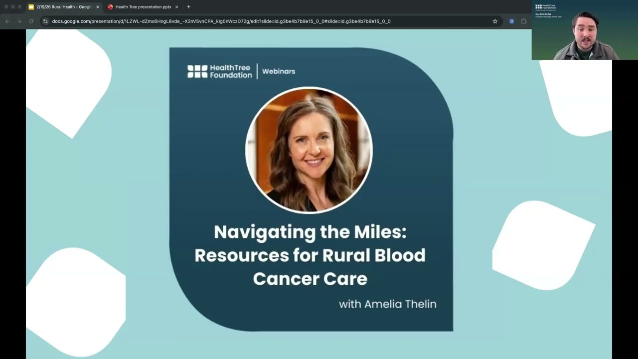 Navigating the Miles: Resources for Rural Blood Cancer Care