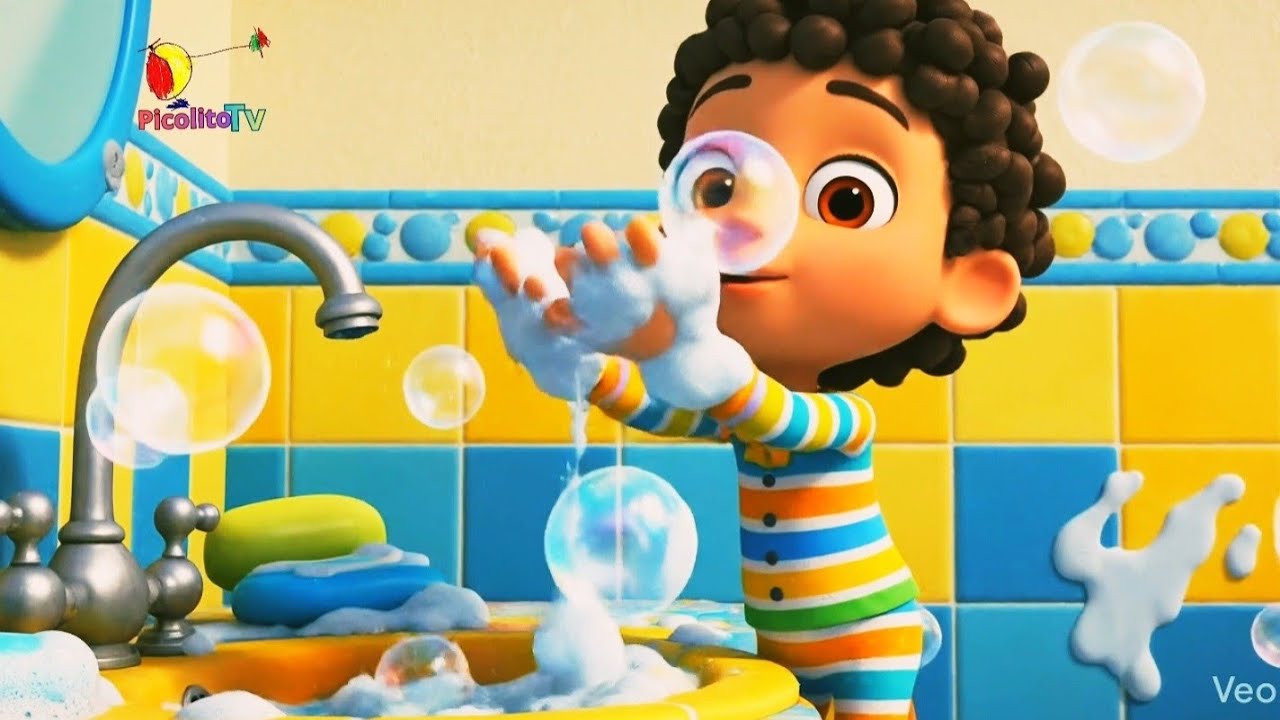 Lava a mão, lava o pé!