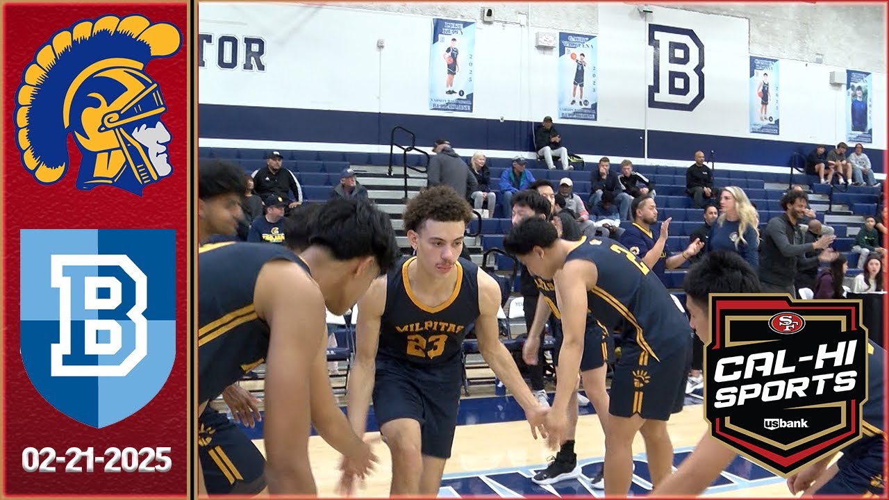 !!ГЛАВНЫЕ МОМЕНТЫ!! Баскетбольная команда Milpitas at Bellarmine Boys, 21.02.25