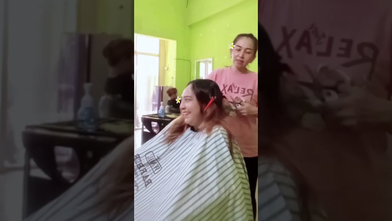 Big Chop Long Hair Transformed into a Bob Haircut