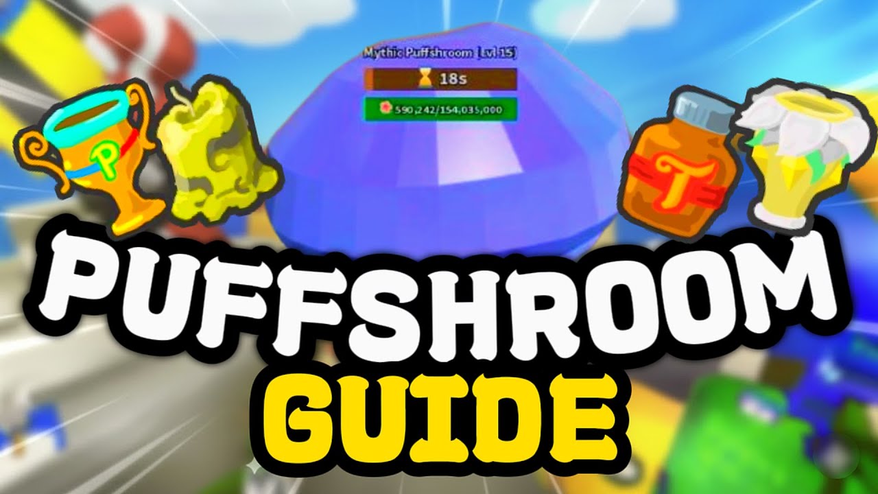 The ONLY Puffshroom Guide You Need! (Bee Swarm Simulator)