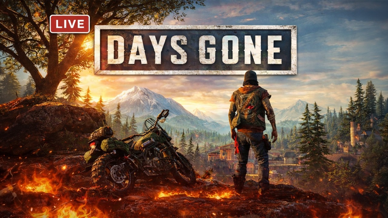 DAYS GONE LIVE 🔴 Zombie Survival Begins | Telugu / English / Hindi