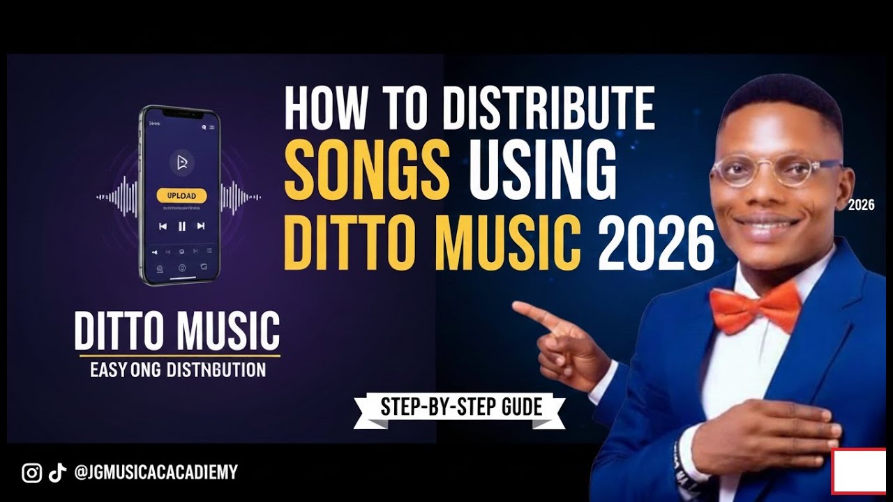 Как распространять песни с помощью Ditto Music в 2026 году
