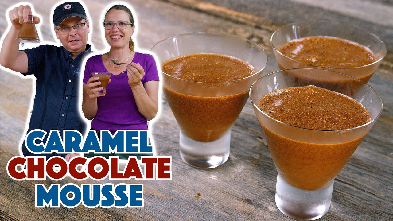 Salted Caramel Chocolate Mousse Recipe - Glen And Friends Cooking