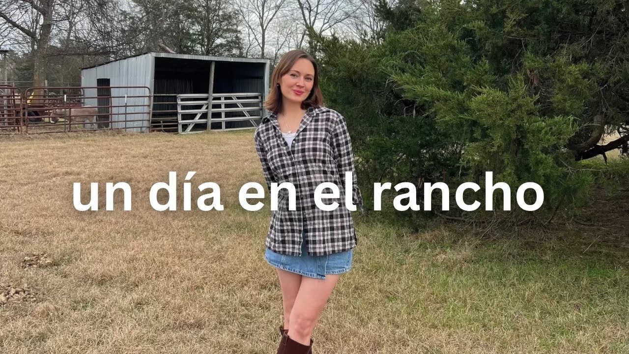 un día en mi vida en Texas 🤠 en el rancho de mis tíos 