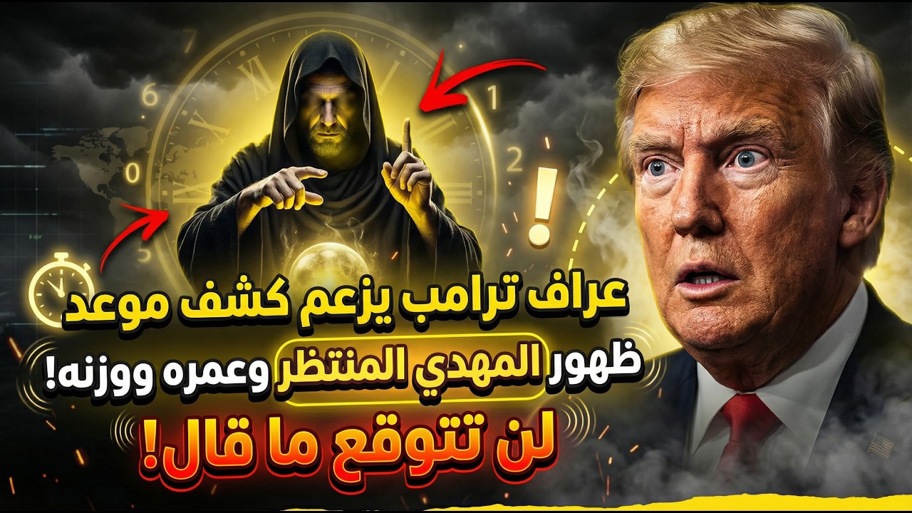عراف ترامب يزعم كشف موعد ظهور المهدي المنتظر وعمره ووزنه! ما الحقيقة في الإسلام؟